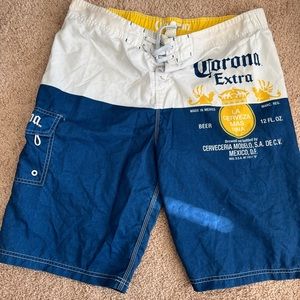 vintage Corona Swim Shorts